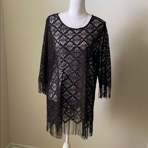 Alfani Lace Dress/Coverup